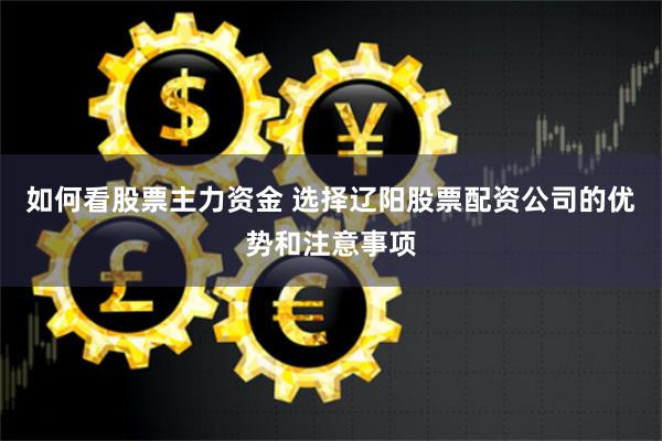 如何看股票主力资金 选择辽阳股票配资公司的优势和注意事项