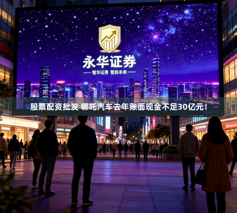 股票配资批发 哪吒汽车去年账面现金不足30亿元！