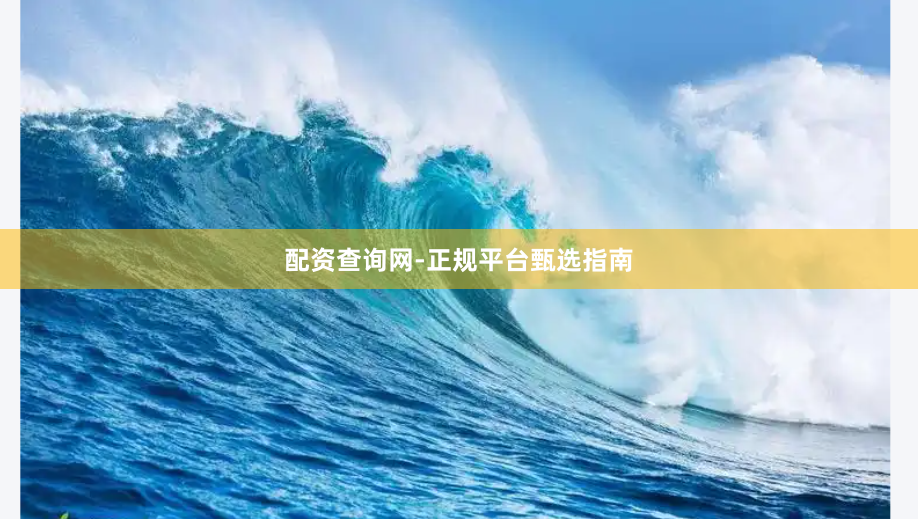配资查询网-正规平台甄选指南
